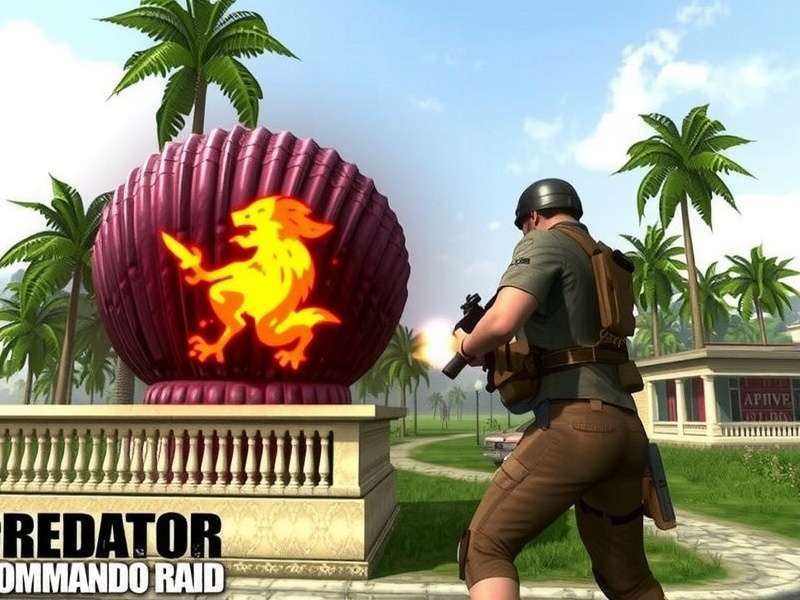 Predator Commando Raid Gameplay Screenshot